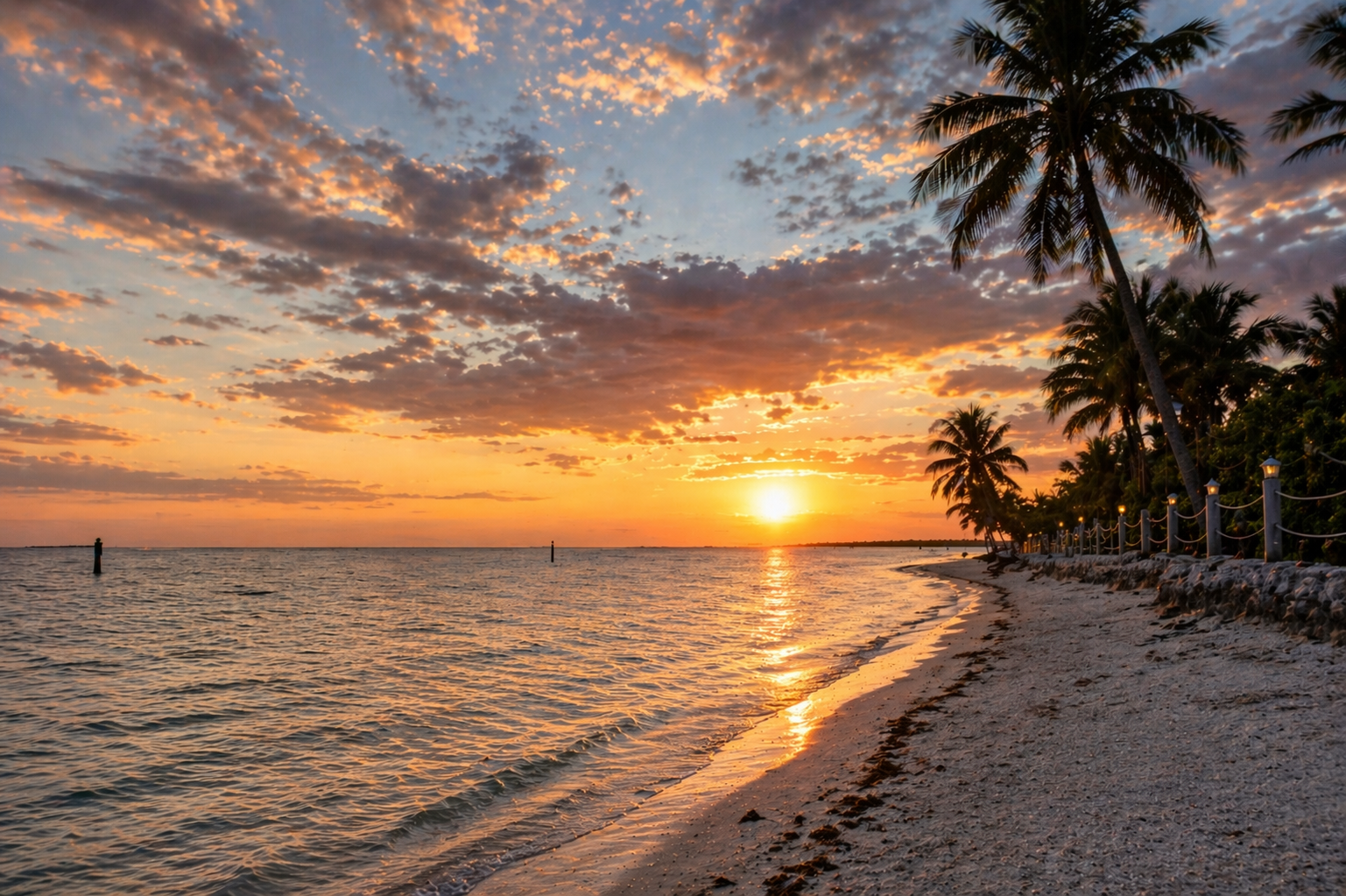 Marathon Tours in Florida Keys- sunset April 2026